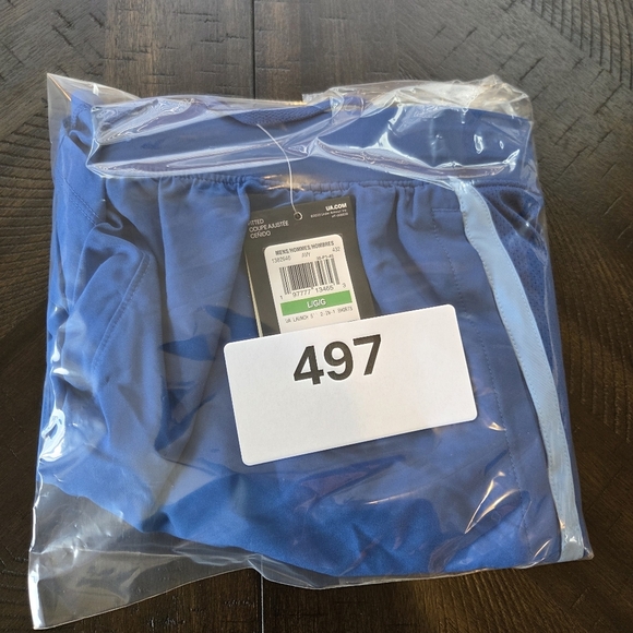 Under Armour Men's UA Launch 5'' 2-in-1 Shorts - Royal Blue, Size Large New - Picture 11 of 11